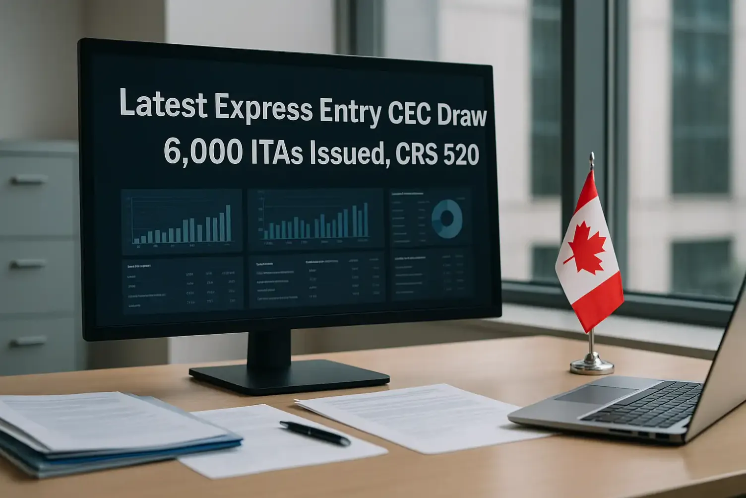 Latest Express Entry CEC Draw: 6,000 ITAs Issued, CRS 520
