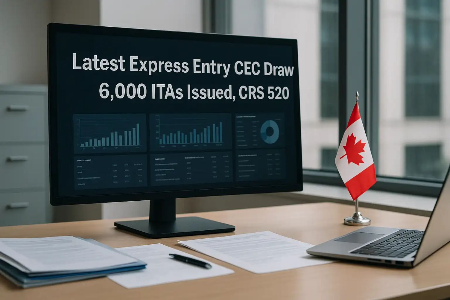 Latest Express Entry CEC Draw: 6,000 ITAs Issued, CRS 520