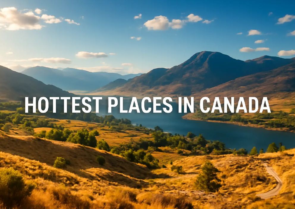 Warmest Places in Canada