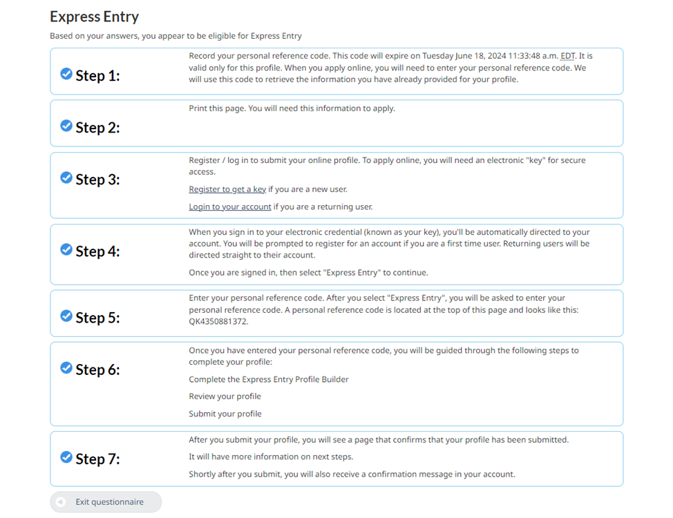 understanding the requirements of canada's express Entry