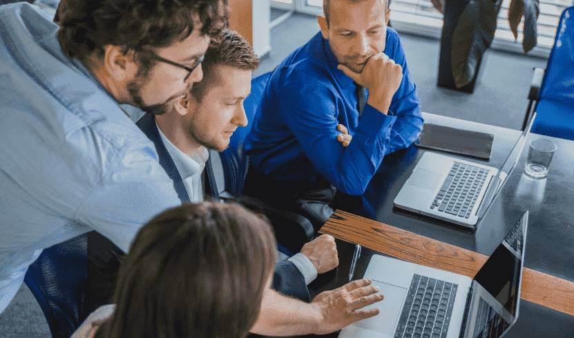 people are working professionally in technology