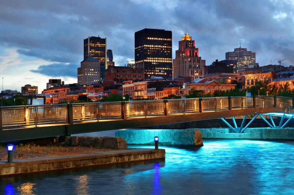 Image of the city of Montreal, Canada.