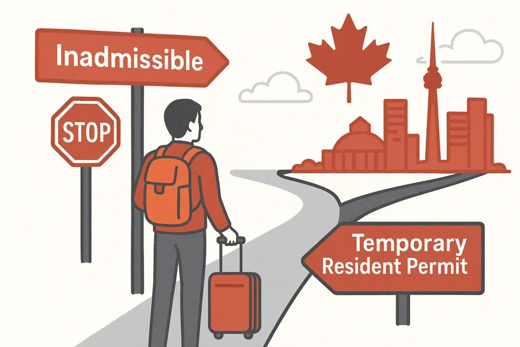 Photo of a man on the road canadian-temporary-residence-permit
