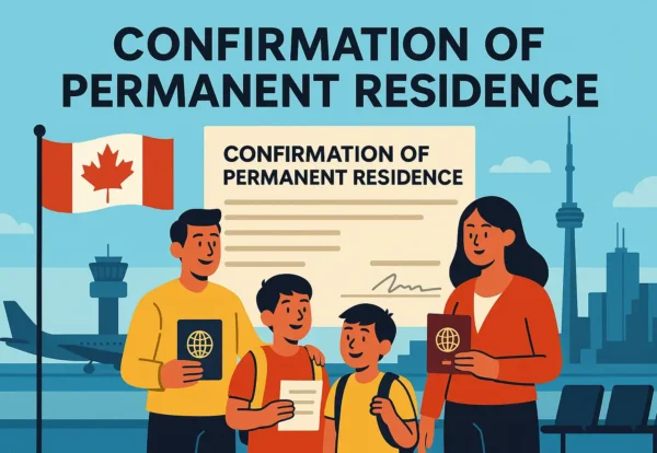 Confirmation of Permanent Residence pic
