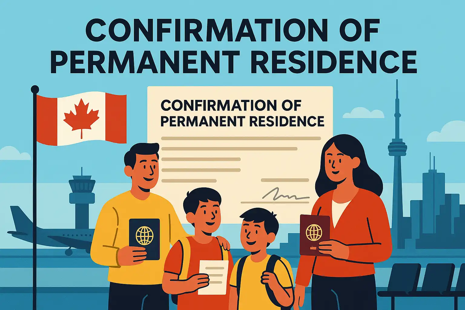 Confirmation of Permanent Residence pic