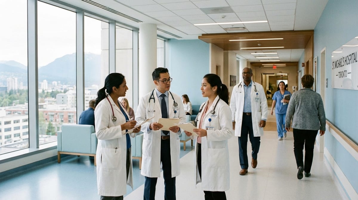 a group of medical doctors in a canadian hospital 1771621194594