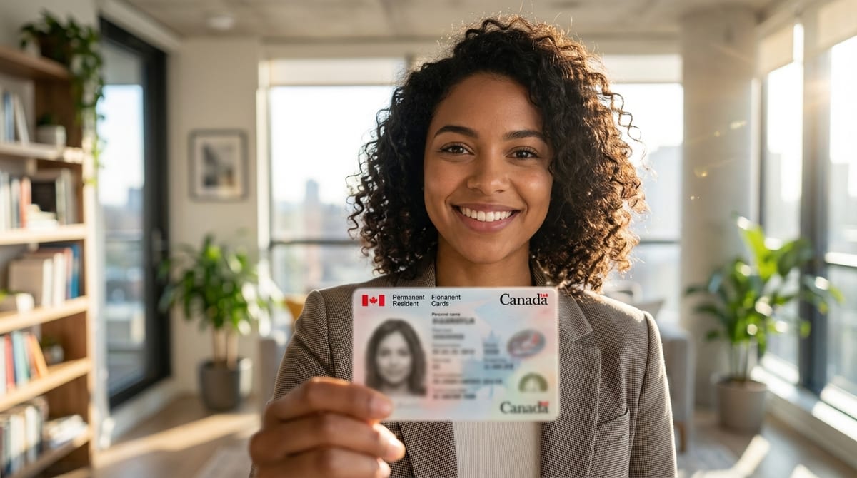 a person holding a canadian permanent resident car 1772747770959