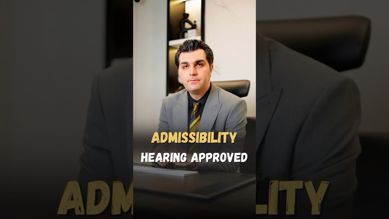 SEP Immigration — Admissibility Hearing Approved